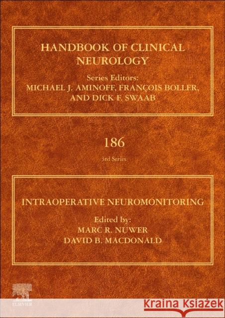 Intraoperative Neuromonitoring: Volume 186 Nuwer, Marc R. 9780128198261 Elsevier - książka