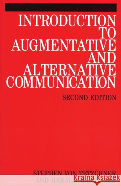 Introduction to Augmentative 2e Von Tetzchner, Stephen 9781861561879 Whurr Publishers - książka