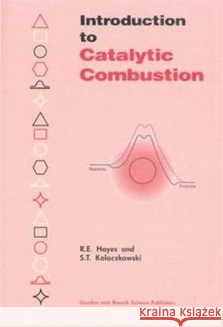 Introduction to Catalytic Combustion R. E. Hayes Hayes E. Hayes Stan T. Kolaczkowski 9789056990923 CRC - książka
