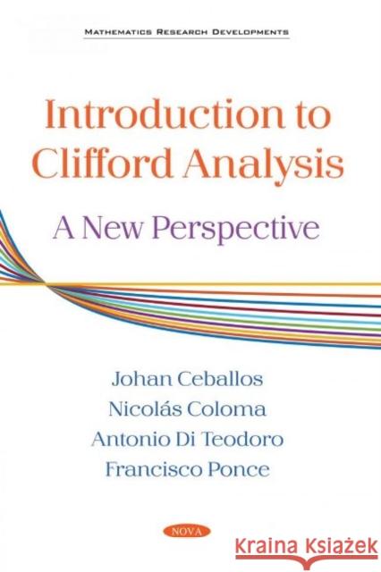 Introduction to Clifford Algebra Johan Ceballos 9781536185331 Nova Science Publishers Inc - książka