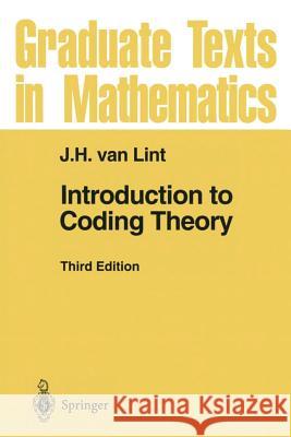 Introduction to Coding Theory J. H. Va J. H. Van Lint 9783642636530 Springer - książka