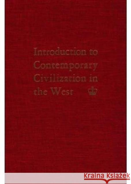 Introduction to Contemporary Civilization in the West: Volume 1 College, Contemporary Civilization Staff 9780231024235 Columbia University Press - książka