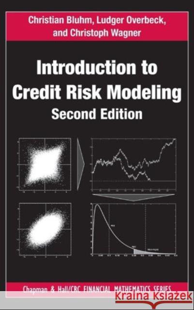 Introduction to Credit Risk Modeling Christian Bluhm Ludger Overbeck Christoph Wagner 9781584889922 Taylor & Francis - książka