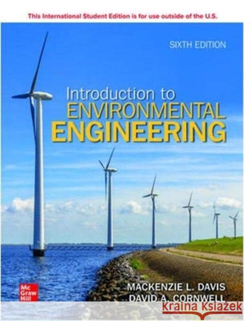 Introduction to Environmental Engineering ISE David Cornwell 9781260598025 McGraw-Hill Education - książka