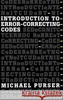 Introduction to Error-correcting Codes Michael Purser 9780890067840 Artech House Publishers - książka