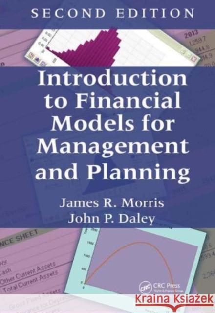 Introduction to Financial Models for Management and Planning James R. Morris John P. Daley 9781032476834 CRC Press - książka