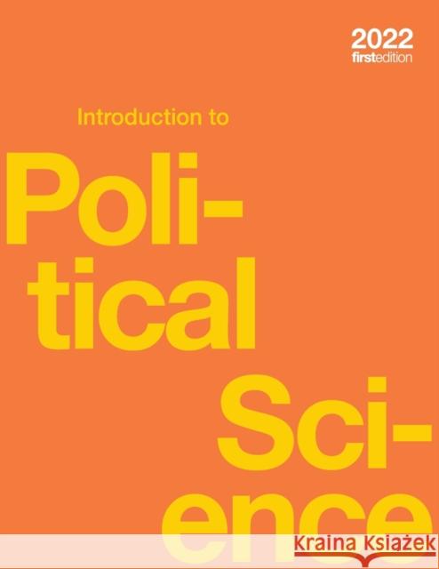 Introduction to Political Science (paperback, b&w) Rachel Bzostek Walker 9781998109241 Not Avail - książka