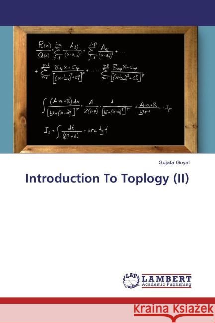 Introduction To Toplogy (II) Goyal, Sujata 9783330084018 LAP Lambert Academic Publishing - książka