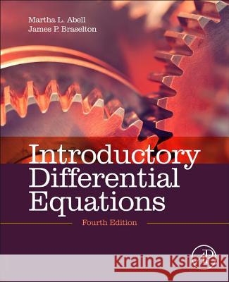 Introductory Differential Equations Martha L. Abell 9780124172197 Academic Press - książka