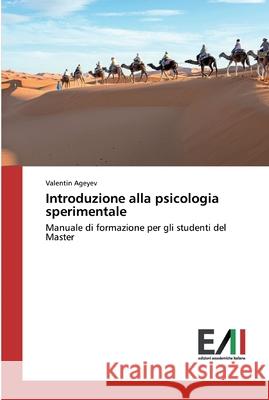 Introduzione alla psicologia sperimentale Ageyev, Valentin 9786200831835 Edizioni Accademiche Italiane - książka