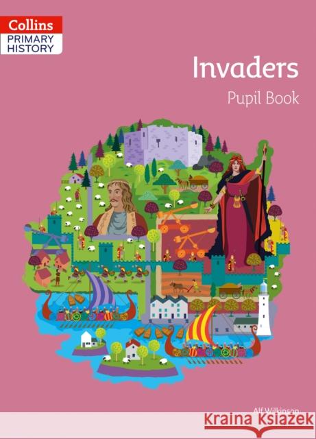 Invaders Pupil Book Alf Wilkinson 9780008310820 HarperCollins Publishers - książka