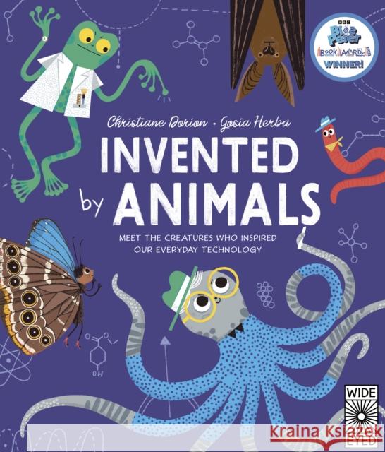 Invented by Animals Christiane Dorion 9781805702283 Quarto Publishing PLC - książka
