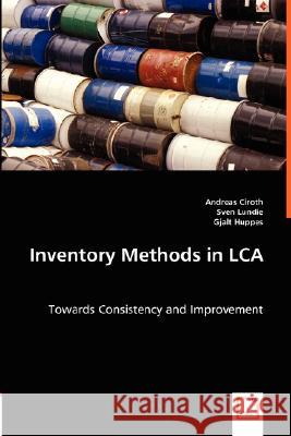 Inventory Methods in LCA Ciroth, Andreas 9783836486217 VDM Verlag - książka