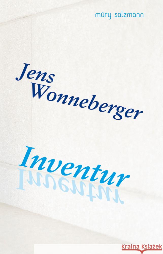 Inventur Wonneberger, Jens 9783990143117 Müry Salzmann - książka