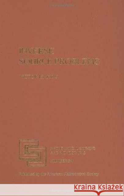 Inverse Source Problems Victor Isakov 9780821815328 AMERICAN MATHEMATICAL SOCIETY - książka
