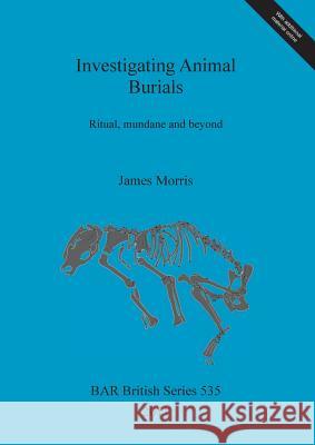 Investigating Animal Burials: Ritual, mundane and beyond Morris, James 9781407308128 British Archaeological Reports - książka