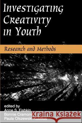 Investigating Creativity In Youth-Research and Methods  9781572731271 Hampton Press - książka
