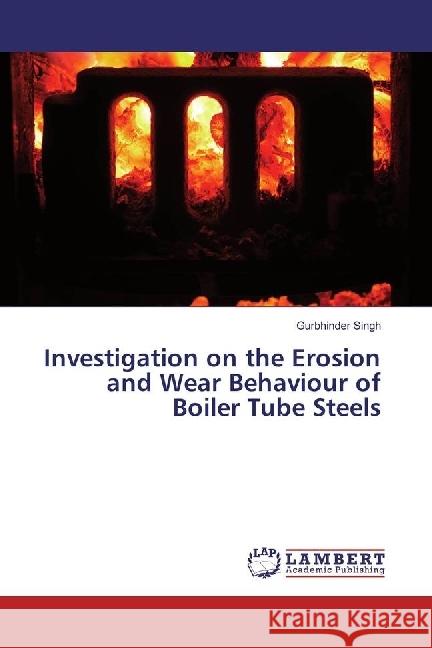 Investigation on the Erosion and Wear Behaviour of Boiler Tube Steels Singh, Gurbhinder 9783330009905 LAP Lambert Academic Publishing - książka