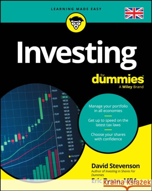 Investing for Dummies, UK Edition Eric Tyson 9781394351152 For Dummies - książka