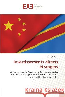 Investissements directs étrangers Hippolyte Nzila 9786203441253 International Book Market Service Ltd - książka