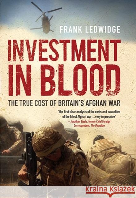 Investment in Blood Frank Ledwidge 9780300205268 Yale University Press - książka