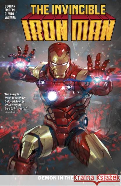 Invincible Iron Man By Gerry Duggan Vol. 1: Demon In The Armor Tony Frigeri Andrea D Kael Ngu 9781302947583 Marvel Comics - książka