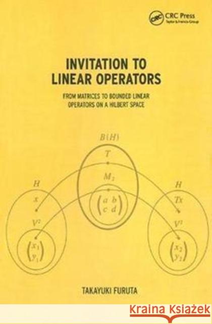 Invitation to Linear Operators: From Matrices to Bounded Linear Operators on a Hilbert Space Takayuki Furuta (Science University of Tokyo, Japan) 9781138442016 Taylor & Francis Ltd - książka