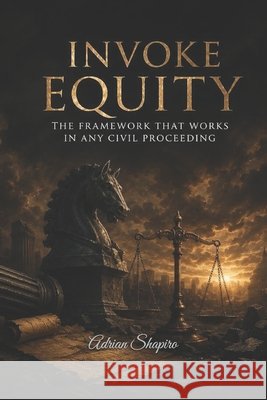 Invoke Equity: The Framework That Works in Any Civil Proceeding Shapiro, Adrian 9798198338227 Independently Published - książka