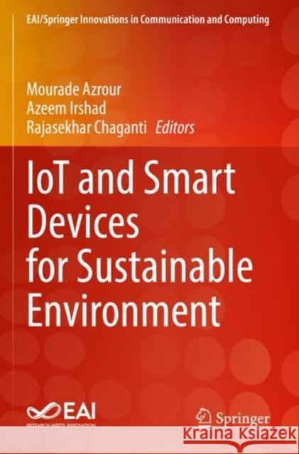 IoT and Smart Devices for Sustainable Environment  9783030900854 Springer International Publishing - książka