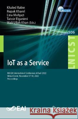 IoT as a Service  9783031371387 Springer Nature Switzerland - książka