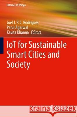 IoT for Sustainable Smart Cities and Society  9783030895563 Springer International Publishing - książka