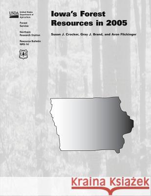 Iowa's Forest Resources, 2005 United States Department of Agriculture 9781508798675 Createspace - książka