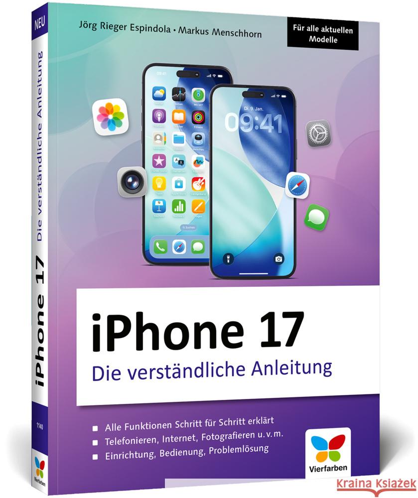 iPhone 17 Rieger Espindola, Jörg, Menschhorn, Markus 9783842111400 Vierfarben - książka