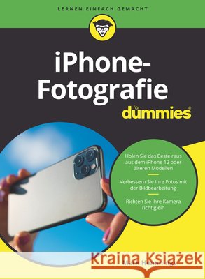 iPhone–Fotografie f&uuml;r Dummies Mark Hemmings 9783527718818  - książka