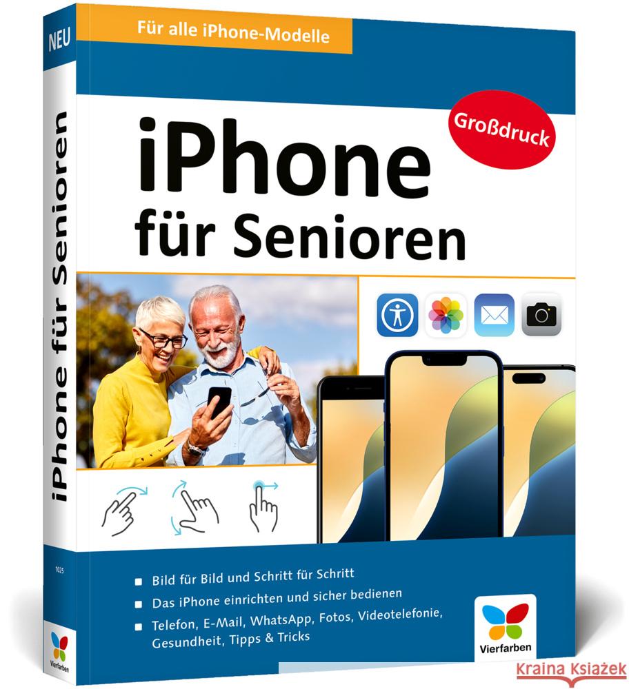 iPhone für Senioren Rieger Espindola, Jörg, Menschhorn, Markus 9783842110250 Vierfarben - książka