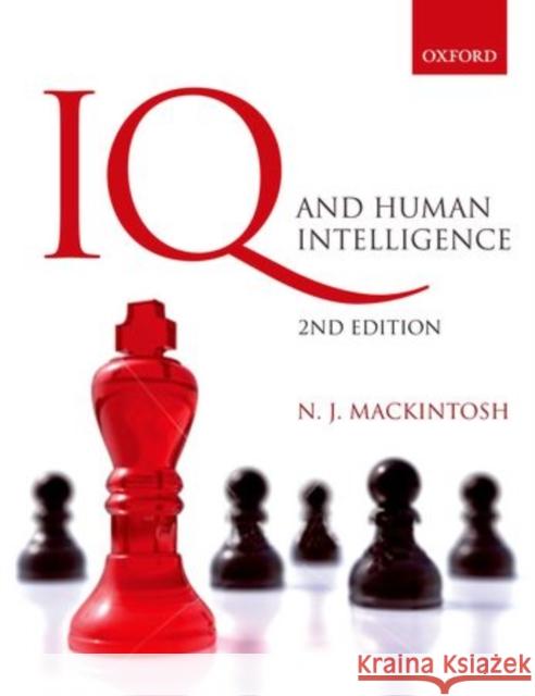 IQ and Human Intelligence Nicholas MacKintosh 9780199585595  - książka