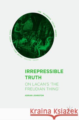 Irrepressible Truth: On Lacan's 'The Freudian Thing' Johnston, Adrian 9783319575131 Palgrave MacMillan - książka