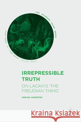 Irrepressible Truth: On Lacan's 'The Freudian Thing' Johnston, Adrian 9783319575131 Palgrave MacMillan - książka
