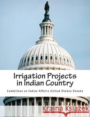 Irrigation Projects in Indian Country Committee on Indian Affairs United State 9781512067682 Createspace - książka