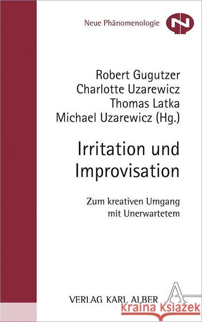 Irritation Und Improvisation: Zum Kreativen Umgang Mit Unerwartetem Gugutzer, Robert 9783495490273 Alber - książka