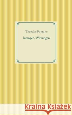 Irrungen, Wirrungen Theodor Fontane 9783754326497 Books on Demand - książka