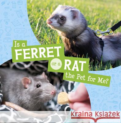 Is a Ferret or a Rat the Pet for Me? Cara Krenn 9780756579227 Pebble Books - książka