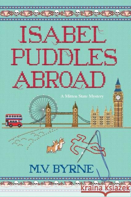 Isabel Puddles Abroad M. V. Byrne 9781496728357 Kensington Cozies - książka