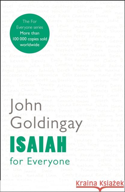 Isaiah for Everyone John Goldingay 9780281061365 SPCK Publishing - książka