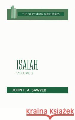 Isaiah: Volume 2 Sawyer, John F. a. 9780664218393 Westminster John Knox Press - książka