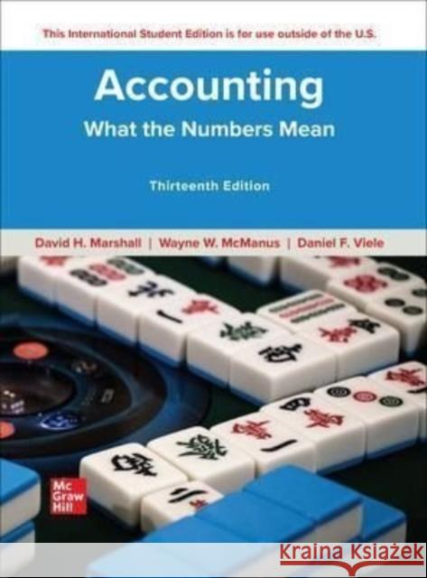 ISE Accounting: What the Numbers Mean MARSHALL 9781265051563 McGraw-Hill Education - książka