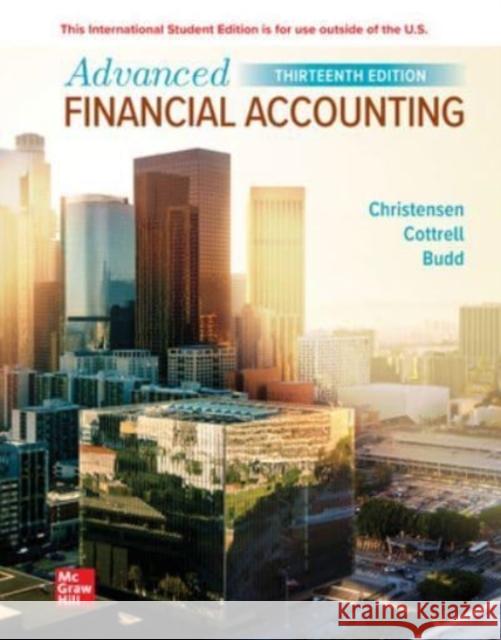 ISE Advanced Financial Accounting Cassy Budd 9781265042615 McGraw-Hill Education - książka