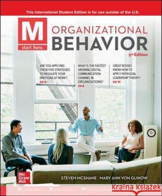 ISE M: Organizational Behavior Mary Von Glinow 9781260598155 McGraw-Hill Education - książka
