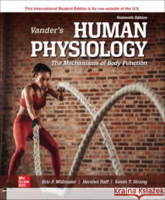 ISE Vander's Human Physiology Eric Widmaier Hershel Raff Kevin Strang 9781265131814 McGraw-Hill Education - książka