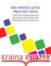 ISEE Middle Level Practice Tests Anthem Press 9781839989834 Anthem Press
